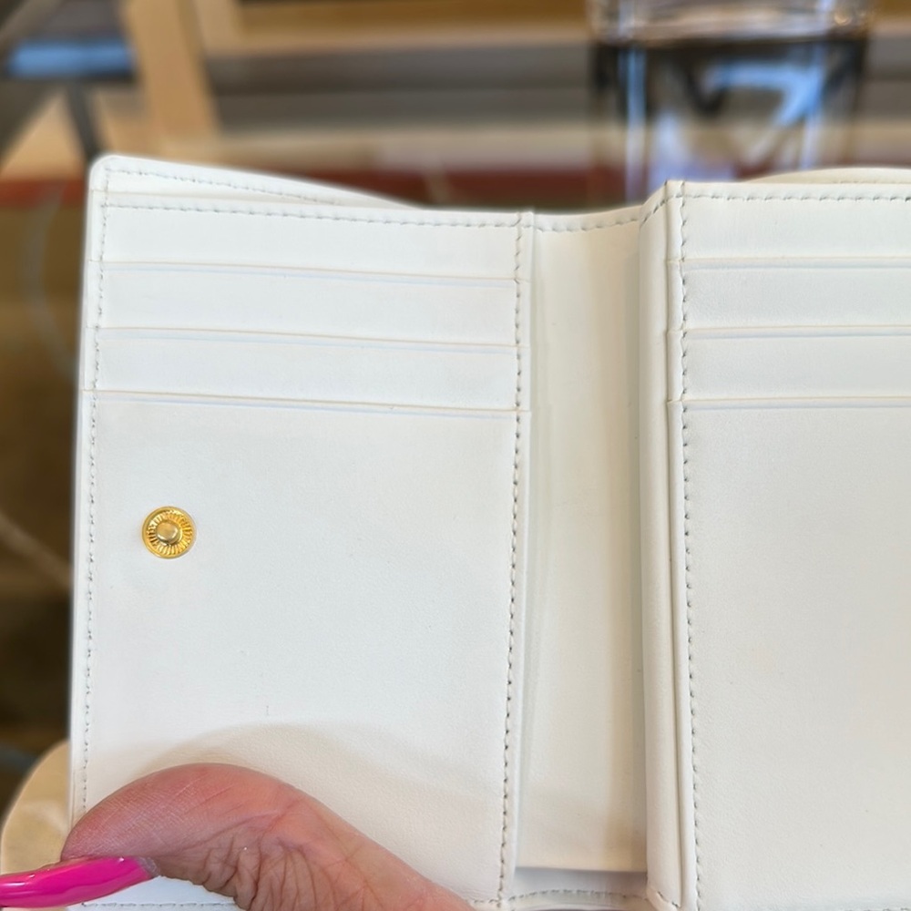 MCM White Leather Wallet - Picture 8 of 10